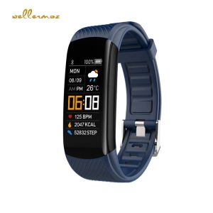 Trackers Fitness Bracelet Ip67 étanche Sport Fitness Tracker pression artérielle fréquence cardiaque podomètre montre de bande intelligente pour Android pour iOS