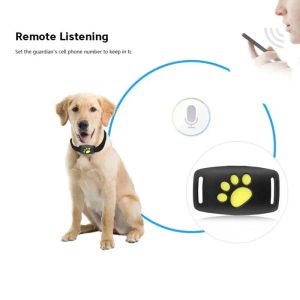 Trackers GPS Dog Mini GPS Tracker Collier de chien WaterResistant Fonction de rappel GPS USB Charge GPS Monitor vocale Trackers 2021 Nouveau
