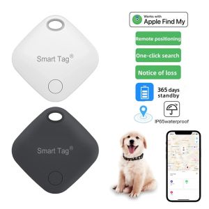 Trackers GPS Tracker pour animaux de compagnie pour chien avec Bluetooth Dog Antilost Locator Mini GPS Tracker pour Findmy IOS App Wallet Kid Cat Localisation Tracker