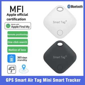 Trackers GPS Smart Air Tag Mini Smart Tracker Bluetooth Smart Tag Child Finder Pet Car Lost Tracker pour Apple IOS Système Trouver mon application