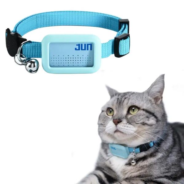 Rastreadores Collar de seguimiento resistente al calor para perros y gatos Rastreador GPS para perros Rastreador GPS para mascotas en tiempo real Monitor de actividad de mascotas Localizador portátil