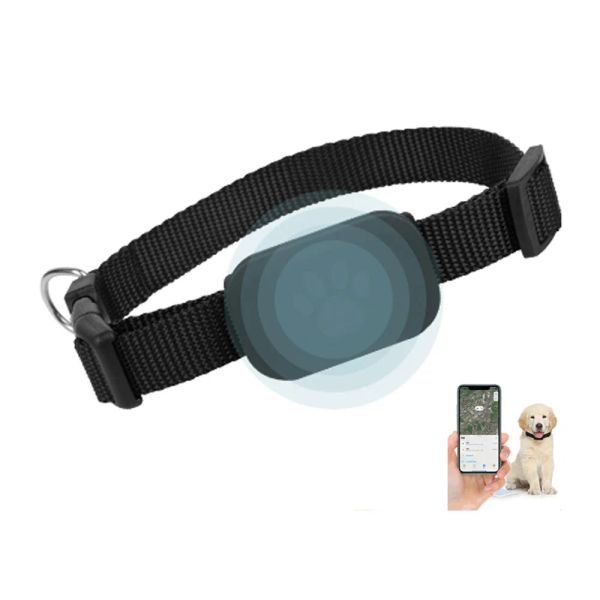 Rastreadores mini gps rastreador para perros rastreando collares de alerta de alerta Anti Lost Tracker para gatos y cachorros Localizador global remoto WaterProo
