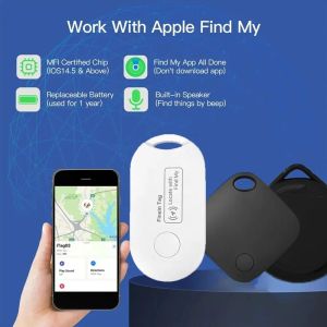 Trackers mini périphérique de suivi pour Apple Find My Key Smart Tag Airtag Child Finder Pet Car Lost Tracker Smart Bluetooth Tracker IOS System