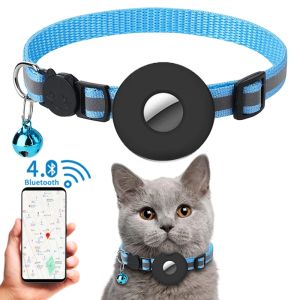 Trackers Nieuwe PET GPS Tracker Smart Locator Dog Brand Pet Detection Wearable Tracker Bluetooth voor Cat Dog Bird Antilost Tracker Collar