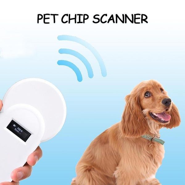 Trackers Scanner numérique pour animaux de compagnie, lecteur d'identification d'animaux, puce rechargeable USB, identification portable, application générale pour chat et chien