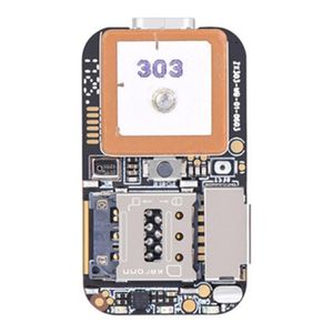 Rastreadores Práctico Super Mini Tamaño GPS Tracker GSM AGPS Wifi LBS Localizador Aplicación web gratuita Seguimiento Grabadora de voz ZX303 PCBA Dentro 87HE