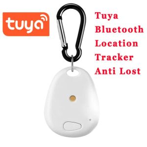 Trackers tuya mini périphérique de suivi pour tous les téléphones Trouver mon clé Smart Air Tag Child Finder Pet Car Lost Tracker Smart Bluetooth Tracker iOS