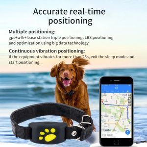 Trackers Spackofroproof USB Charge GPS Tracker pour chien et chat, positionneur d'animal, positionneur universel, localisateur, aquatique, fournitures