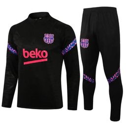 TRACKSUIT 21/22/23 Barcelona voetballer versie barca SET volwassen jongens TRAININGSPAK 2023 trainingspakken voor mannen en kinderen ANSU FATI PEDRI LEWANDOWSKI Cam YW93