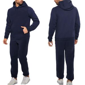 TrackSuit pour hommes 2 pièces Ensemble de nouvelles veste de mode Sportswear Mens TrackSuit Hoodie Spring Automne Vêtements Hoodies + pantalons Sans navire gratuit