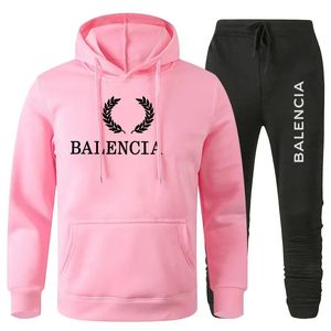 Survêtement à capuche et pantalon de survêtement ensemble pantalon streetwear sport décontracté unisexe survêtements sweats à capuche vêtements de sport costumes pantalons de jogging