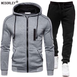 Tracksuit Men Fashion Hoodies Solid Suits Sweatshirts Drawstring String String Losse vrijetijdssportkleding Sets Winter 220815