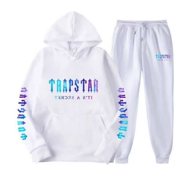 Tracksuit Men S Nake Tech Trapstar Track Suits Europe American Basketball Football Rugby Two Piece avec Sweat-shirt décontracté des femmes Trapstarf Macai