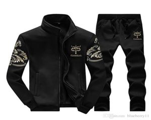 Trainingspakken Heren Leisure Sport Pak Zwart Winter Men039s Sportkleding Merk Hoodies Hip Hop Jogger Set Cool Sweatshirt Sudaderas Ho9784838