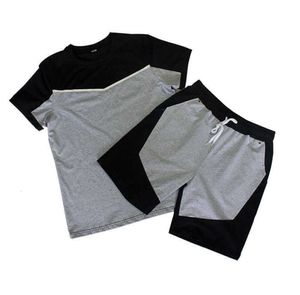 Trainingspakken Tech Fleece Designer Trainingspak Korte Sets Geige Heren Heren sweatsuit Zomer Tweedelige kleding Kleding Boutique Sport Casual korte mouwen Shorts Set 436