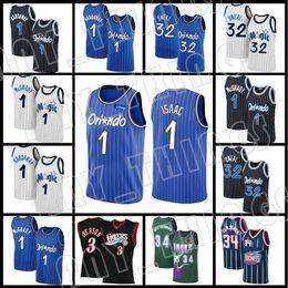 Tracy Penny 1 Hardaway McGrady Retro 32 Shaquille Basketbal Jersey Jonathan Isaac Ray Giannis 34 AntetokounMpo Allen Hakeem Olajuwon Magic''Men City