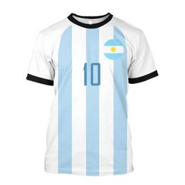 Commerce argentin Original maillot de Football hommes T-shirt court