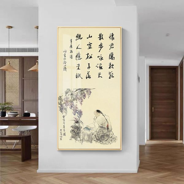 Bellezas de figuras chinas tradicionales en lienzo Pósteres impresiones Imágenes de arte de pared Sala de estar Decoración del hogar Cuadros