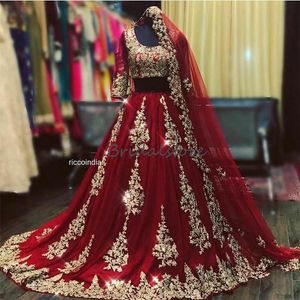 Robe de soirée indienne pakistanaise rouge traditionnelle 2023 avec enveloppe élégante deux pièces en dentelle Dubaï robe de bal arabe Maxi formelle fête Vestios de Fiesta Robes de soirée