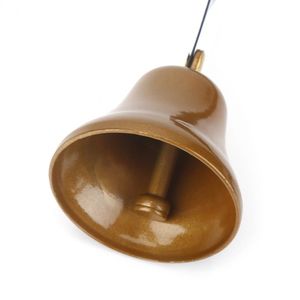 Tradicional vintage vintage tell bell metal toilebell pared montada en la pared