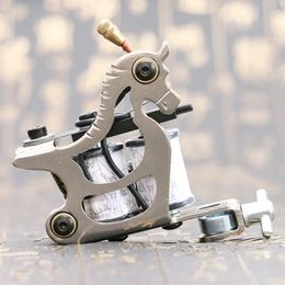 Traditional Shrapnel Tattoo Machine with Manual Coil for Precise Misting and Detailed Artistry 2024 Edition