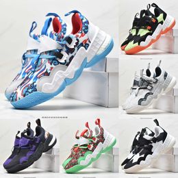 Trae Young 1 Basketball ICEE chaussures de course bottes locales boutique en ligne formation Sneakers Dropshiping Sports acceptés ICEE Cotton Candy gros 2023 hommes