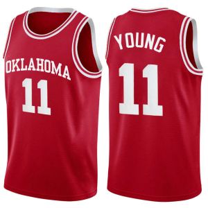 Trae Young College Basketball Jersey James Oklahoma Sooners Université Michigan Woerines Chris Webber Charles 34 Barkley
