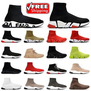 balenciaga speed trainer balencigas Trainer 2.0 Zapatos de calcetín Calcetines de lujo Corredores Botas Mocasines de tenis Zapato de entrenamiento de punto sin cordones【code ：L】