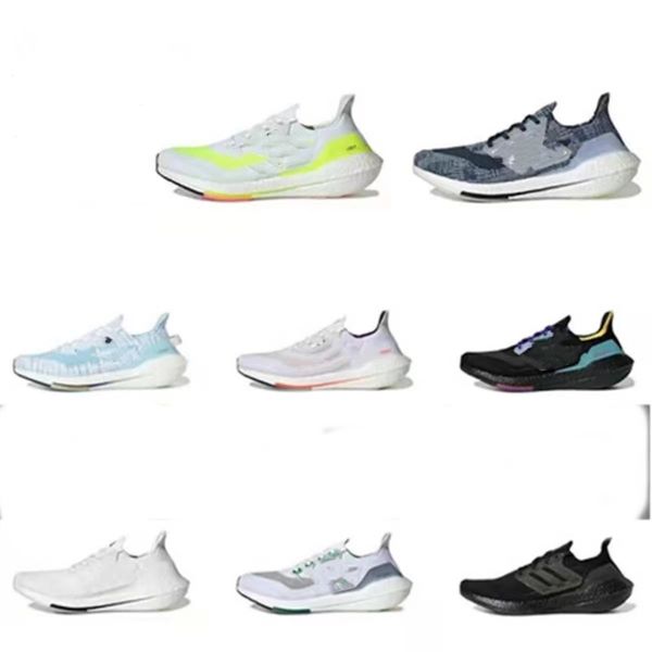 Formateur Classique Ultraboosts 23 UB Chaussures Casual Hommes Femmes 7.0 Ultra Core Triple Noir Blanc Solaire Bleu Coureur Extérieur Métallique Tech Indigo Dash Gris Baskets S8