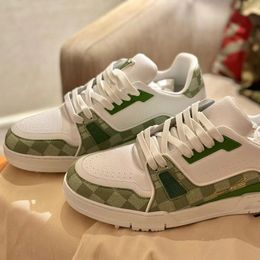 Designer Trainer Sneaker Green Color Merken van de hoogste kwaliteit All-match low-top heren sneakers fashion board schoenen s s