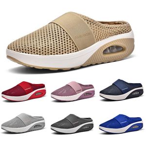 Trainer Gai Men Femmes Chaussures décontractées Triple noir Blanc rouge jaune vert vert bleu pêche violette rose rose cinquante sept 32 wo