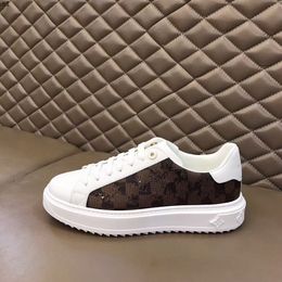 Trainer schoenen Casual Flats Sneakers modeontwerper Lage gesneden veter lederen buiten Zapatillas merk Men Womenm Mkj Rh100000001