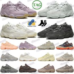 Trainers Sneakers extérieurs 500 chaussures 500s Os noir Blanc Blush Blush Ash Grey Gray Grown Granite Mens Men Femmes