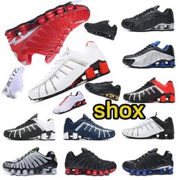 Treinadores Shox Ride 2 Sp Running Shoes NOVO TL R4 301 2.0 Silver Shoxs ENTREGAR OZ NZ 802 809 Dark Aumentado Racer Triple Metallic Sneakers S3 conforto ao ar livre