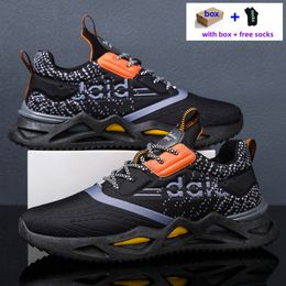 Trainers de zapatillas de zapatillas casuales diseñador corredor de transmisión sentido negro jogging senderismo zapatos precio competitivo envío hombre para hombre no zm s 322