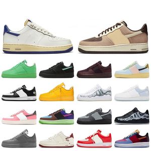 Trainers Triple witte lage loopschoenen Af 1 Platform Skate Boricua Game Royal Valentijnsdag Tiffany One AMBUSH Phantom Heren Dames Skeleton Sneakers groot maat 13