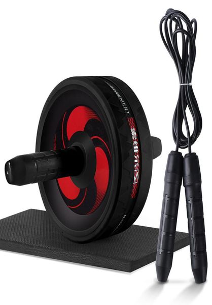 Équipement d'entraînement Rouleau de saut à saut muet Roue abdominale AB avec tapis pour exercice de nombril accessoires de bodybuild x61b7892128