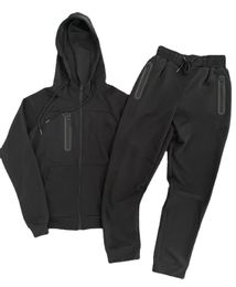 Training Hooded Hoodies Tracksuits Men's Street Casual Wear Pullover Sportswear Lange mouwen jas en broek Pak Classic Fashion A24
