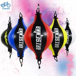 Entrenamiento Reacción Bolas de velocidad Muay Thai Punch Boxe Fitness Equipo deportivo Entrenamiento PU Punching Ball Pear Boxing Bag 240226