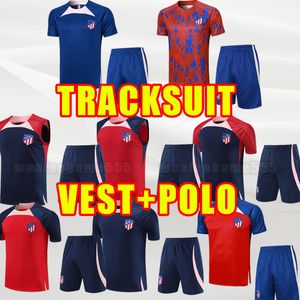 Trainingspak voetbal trainingspakken 23 24 JOAO FELIX home 2022 2023 M. LLORENTE Correa camiseta voetbalset GRIEZMANN R. DE PAUL Cunha CARRASCO Atletico MadridS POLO vest