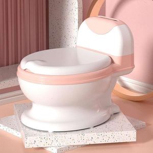 Training Toilet gemakkelijk te reinigen Baby Potetterty Portable Stool Boys Girls Safe Trainer Seat bijlage met Splash Guard L2405