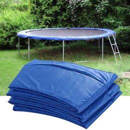 Trampolines 6 8 10 pieds Tapis de protection pour trampoline Coussin de sécurité Couverture à ressort ronde Accessoires étanches 230615