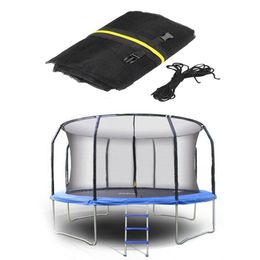 Trampolines Trampoline Veiligheidsnet Vervanging Binnenste Bescherming Hek Trampoline Beschermend Binnennet Voor 101214 Voeten 68 Polen Accessoires 230717