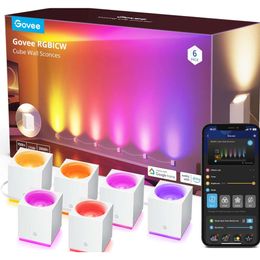 Transformeer je ruimte met Govee Cube Wall Siconces - Alexa compatibele RGBIC LED -lichten voor kleurrijke kamerdecor, muzieksynchronisatie en slimme home -integratie