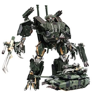 Actie speelgoedfiguren Transformatie Brawl BMB Zwarte Mamba LS-10 LS10 Alloy Metal Film Film Voyager Edition Actie Figuur Robot Formed Toys Gifts 201202