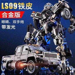 Transformatie Speelgoed BMB Ls09 Ironsheet Wapen Expert Truck 01 MPM06 Auto Action Figure Vervorming Robot Legering Anime Model Gift L230522