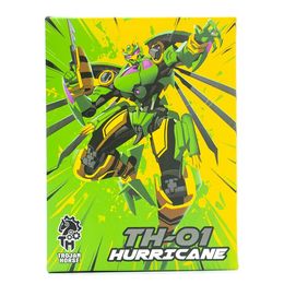 Transformación Juguetes Robot Troya Horse TH-01 TH01 Huracán Waspinator Shifting Helicóptero Figura Figura de acción en stock 240417