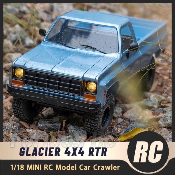 Transformation Toys Robots 4wd 2.4GHz RC 1/18 Glacier Triton Electric Remote Control Model Car Flat Sports Car Kids Toys Gift 230811