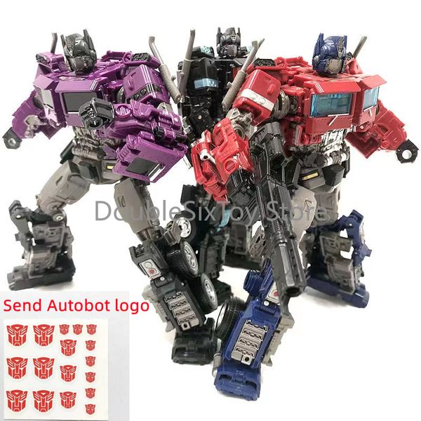 Transformation toys Robots AOYI Transformation Deformation toy Figura de acción Siege studio series SS38 KO truck container Scourge black convoy 3colors 230625