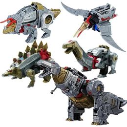 Transformatiespeelgoed Robots Arrival G1 KO Transformatiespeelgoed 5 IN 1 Actiefiguur Klassieke dinosaurusrobot Vervormingsmodel Kinderen Kinderen Geschenk 231130